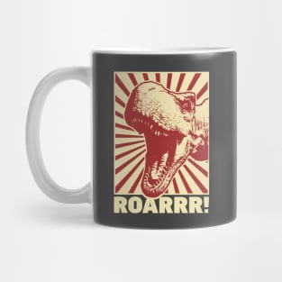 Dinosaur Tyrannosaurus Rex T-Rex Vintage Retro Style Mug